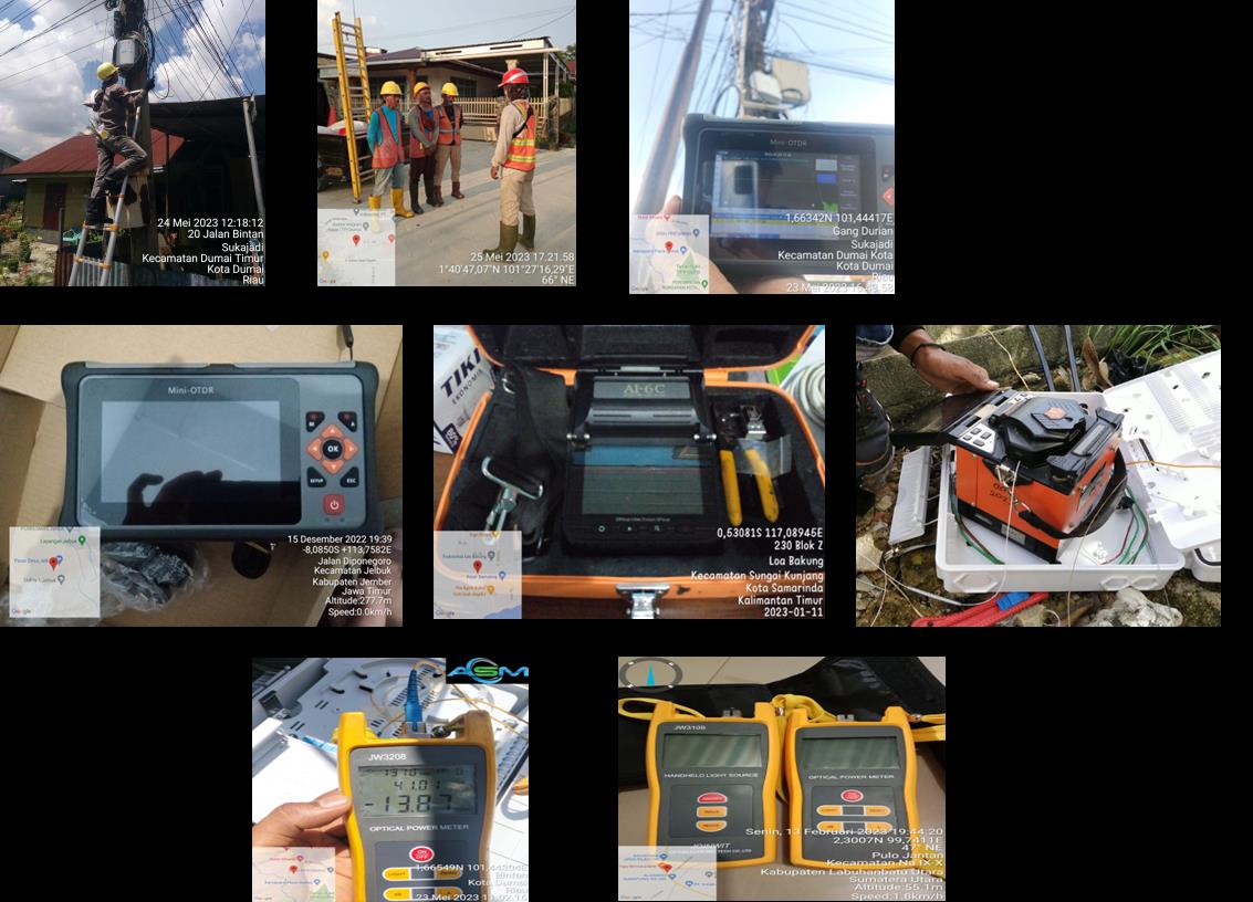 Kolase dokumentasi rollout